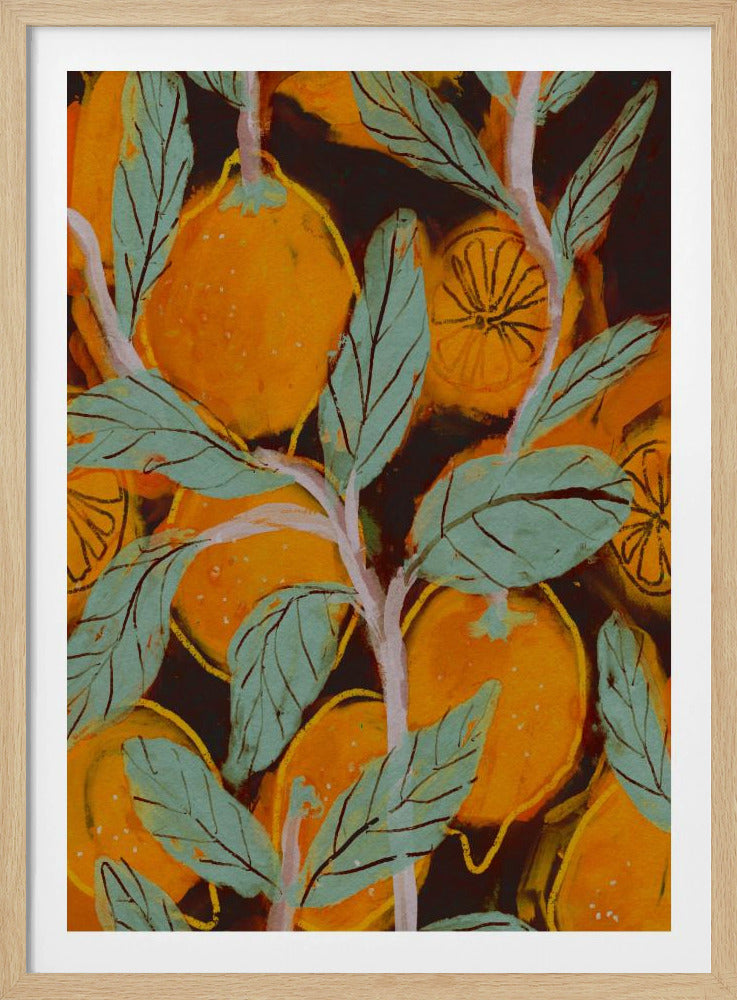 Orange Orchard Vibes | Poster