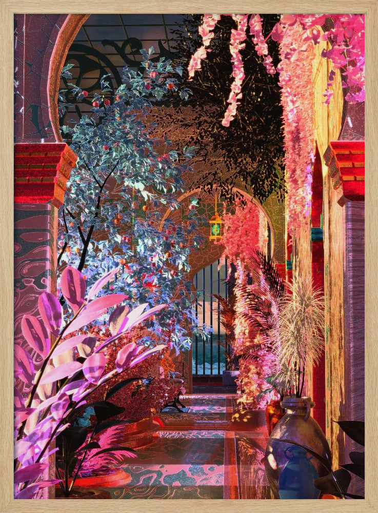 Glowing Palace | Poster