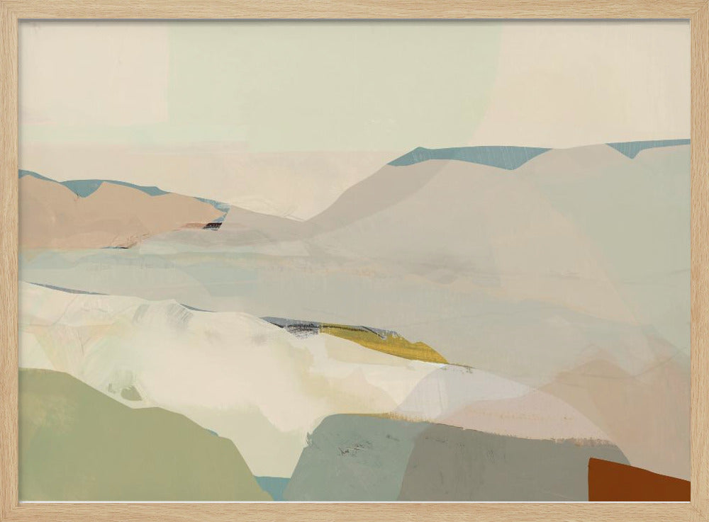 Colourblock Landscape 2 | Poster