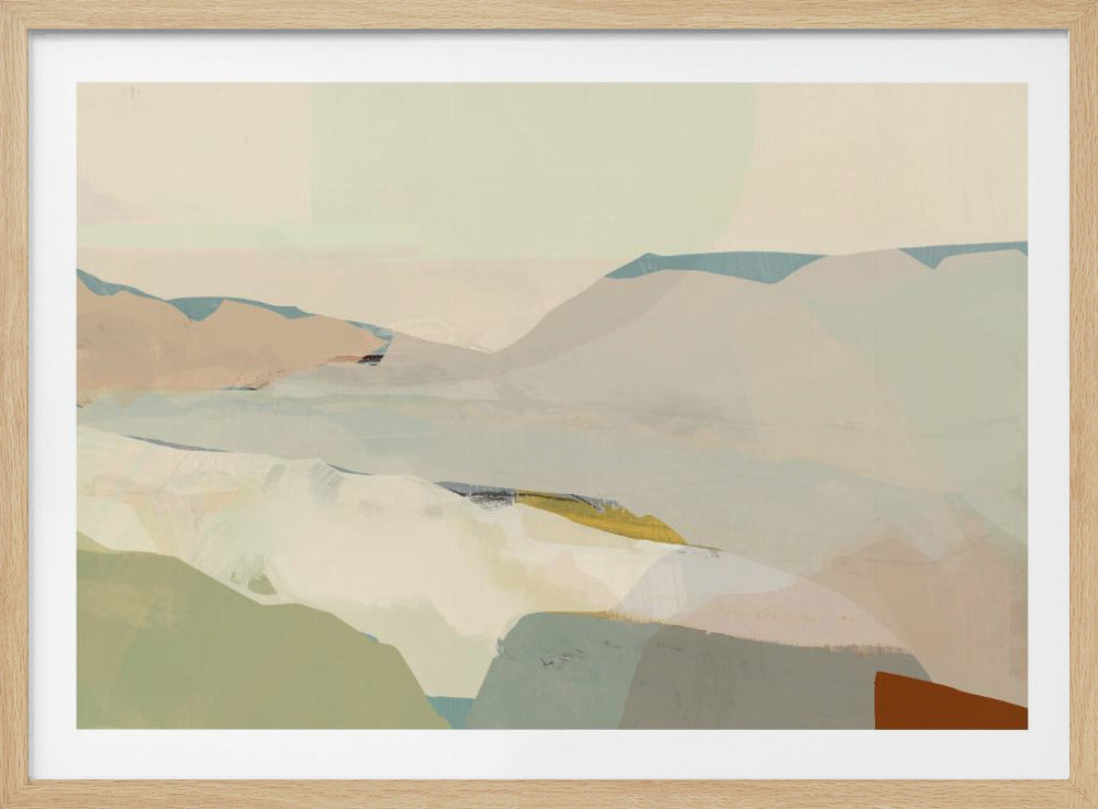 Colourblock Landscape 2 | Poster