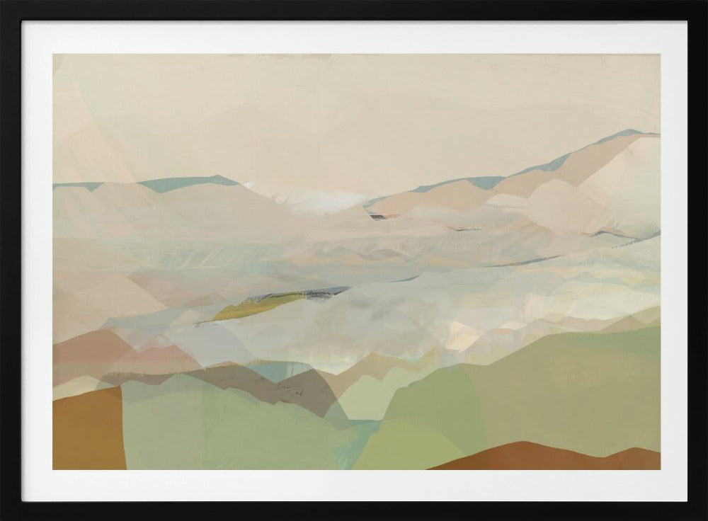 Colourblock Landscape 1 | Poster