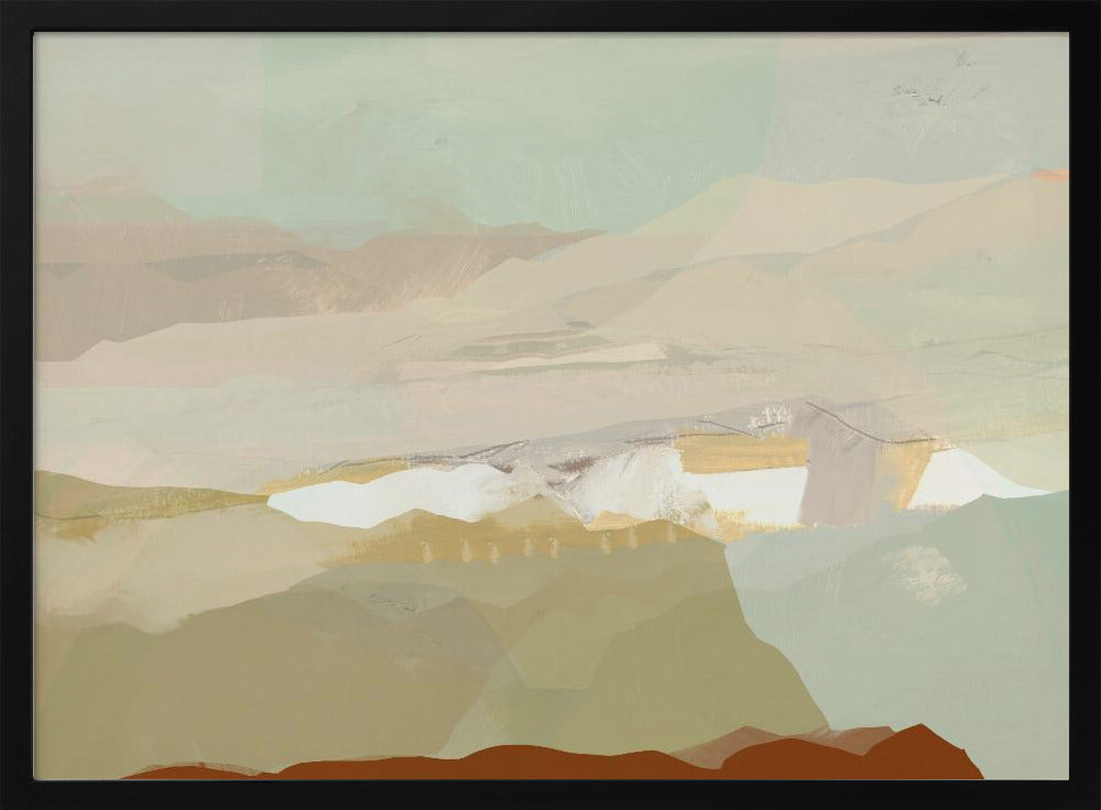 Colourblock Landscape 3 | Poster