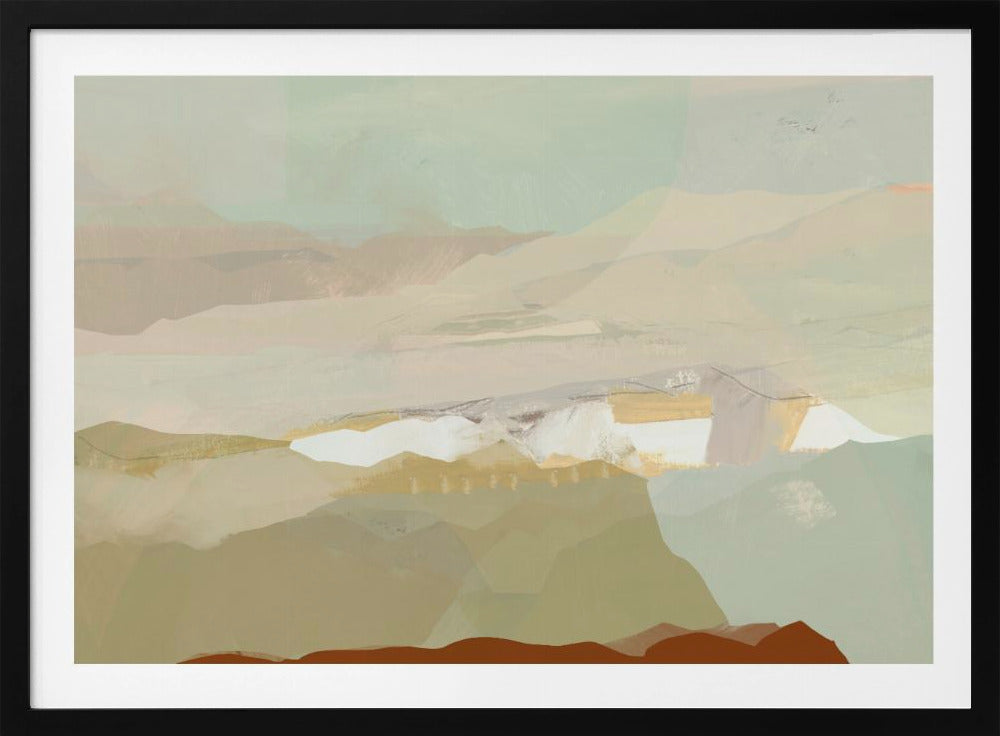 Colourblock Landscape 3 | Poster