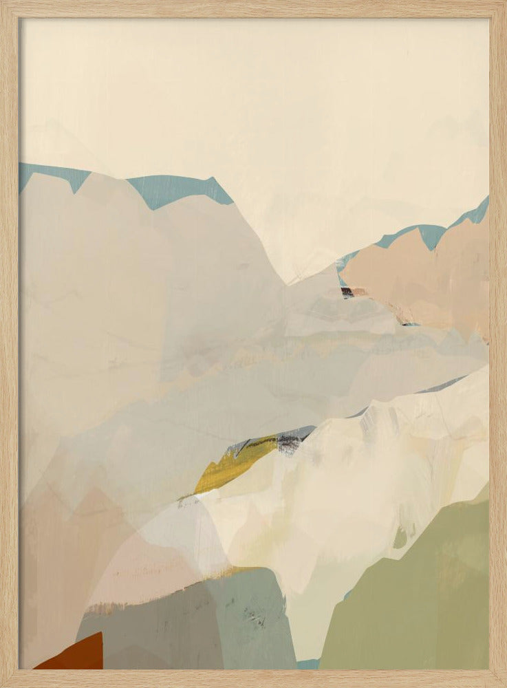 Peachy Mountain Range 2 | Poster