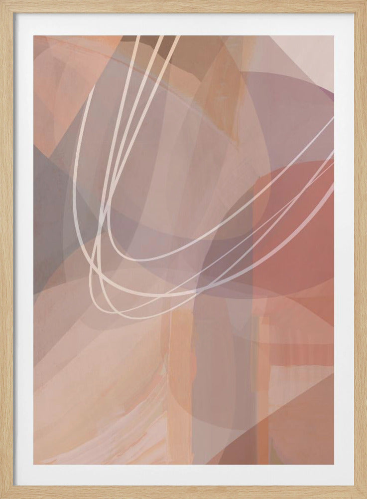 Plum Shapes 2 | Poster