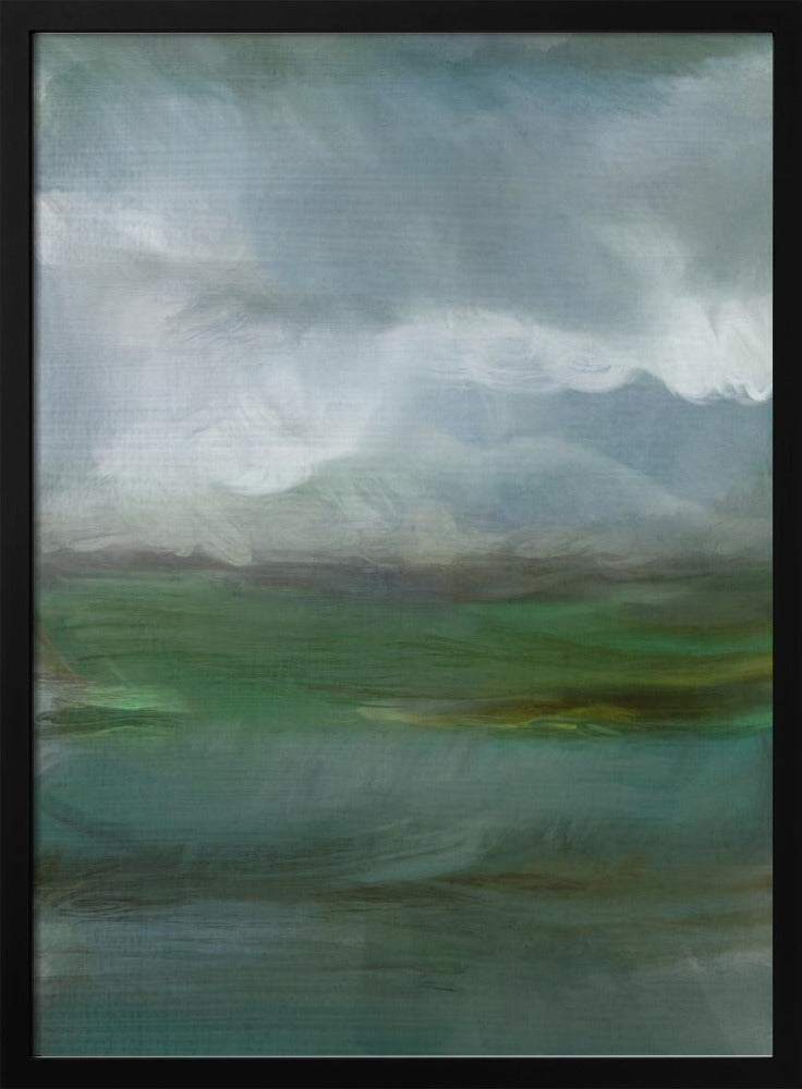 Rough Seas Oil Panel 2 | Poster