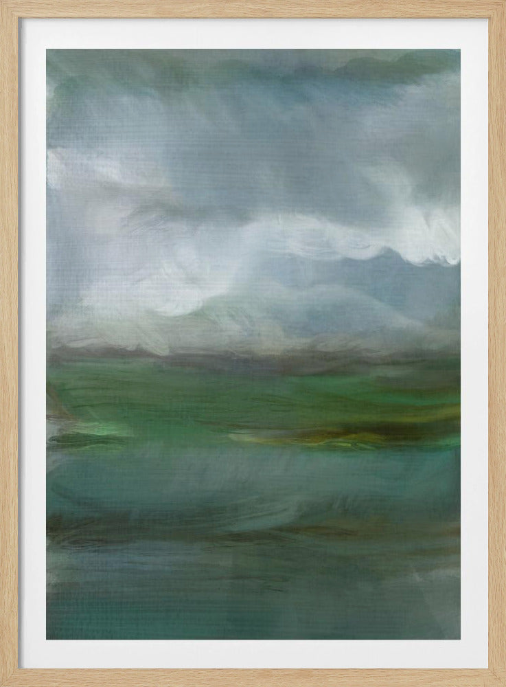 Rough Seas Oil Panel 2 | Poster