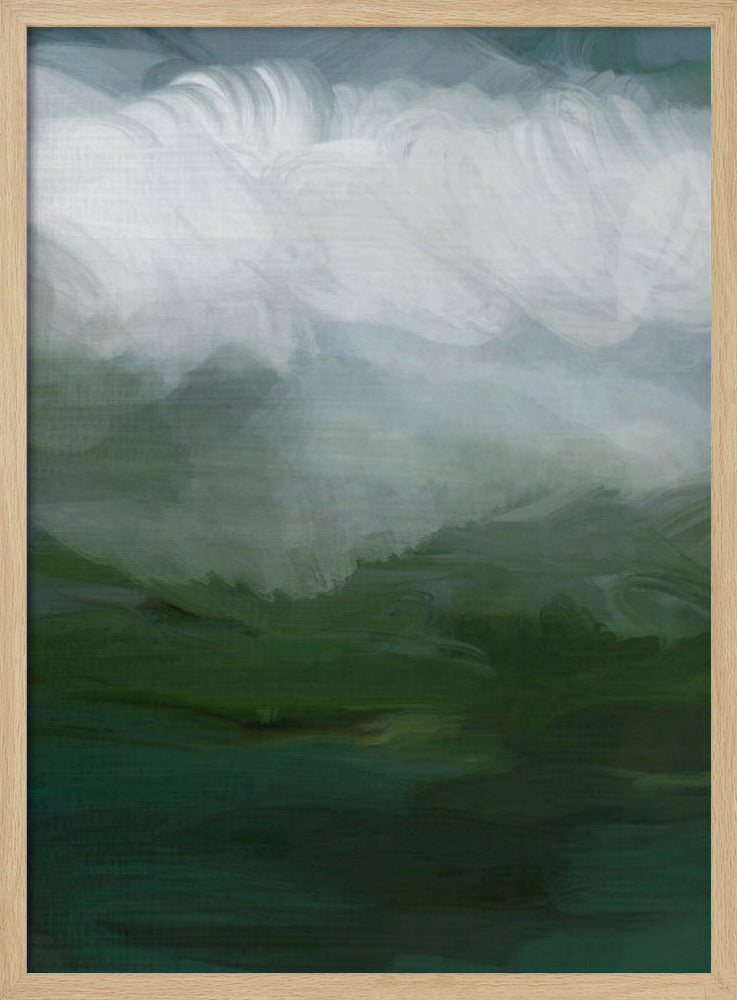 Rough Seas Oil Panel 3 | Poster