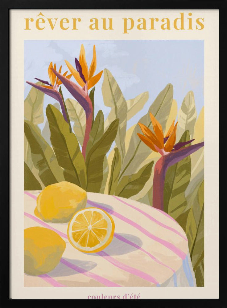 Rêver Au Paradis - Lemon | Poster