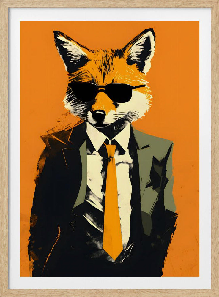 Fox In a Suit | Poster