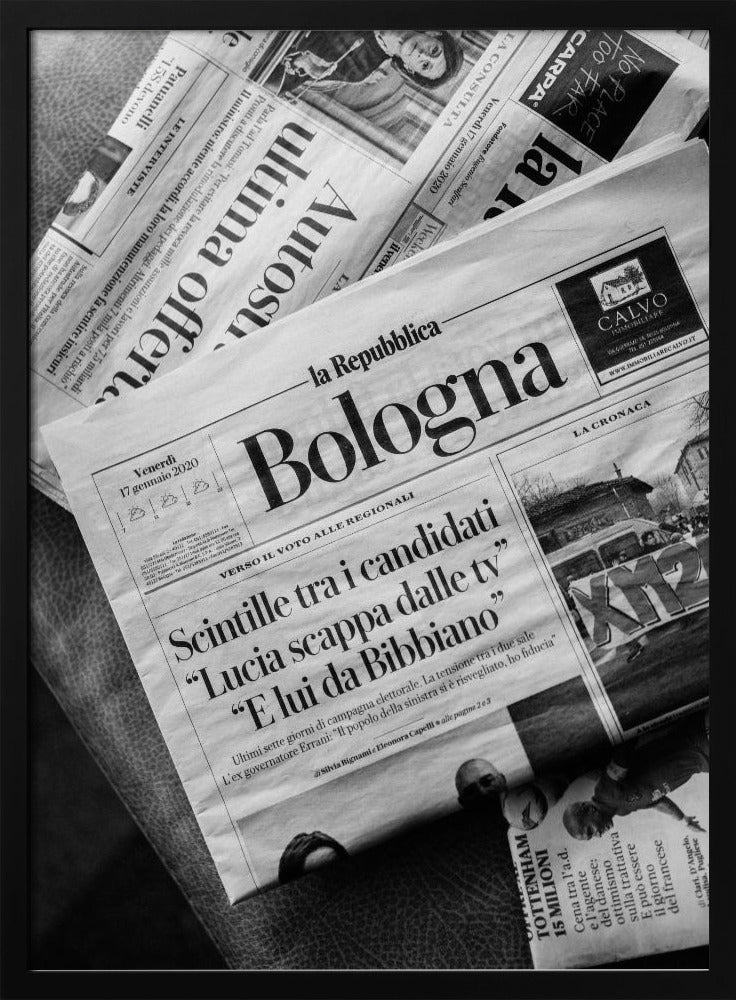 The Bologna Papers | Italy travel | Poster