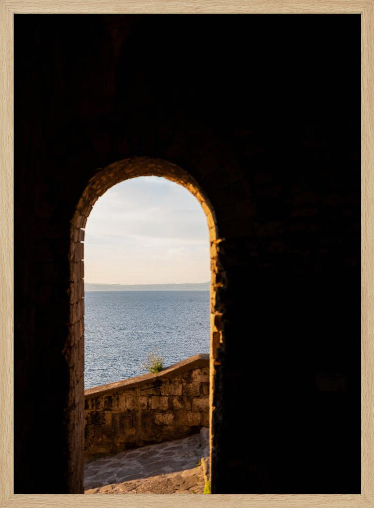 Peeking through | Amalfi Coast Italy | Poster
