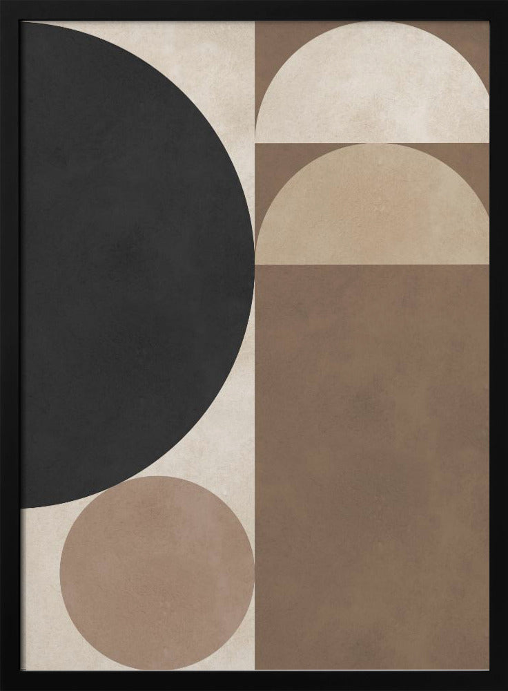 Brown geometry 6 | Poster