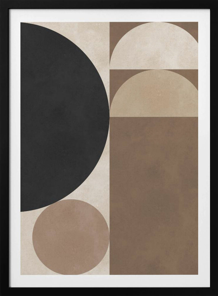 Brown geometry 6 | Poster