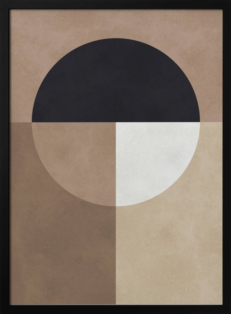 Brown geometry 7 | Poster