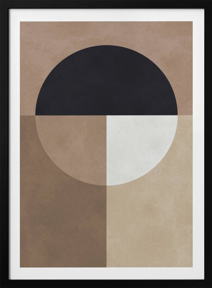 Brown geometry 7 | Poster