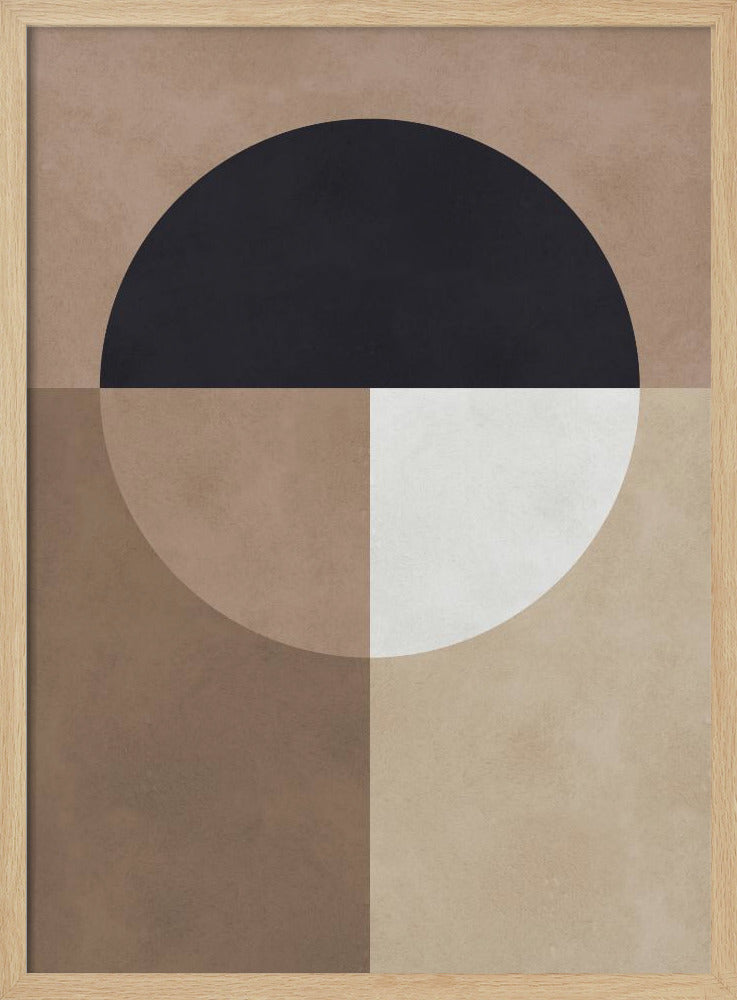 Brown geometry 7 | Poster