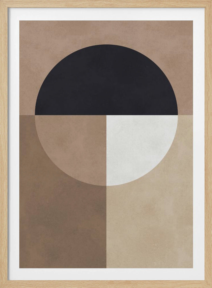 Brown geometry 7 | Poster