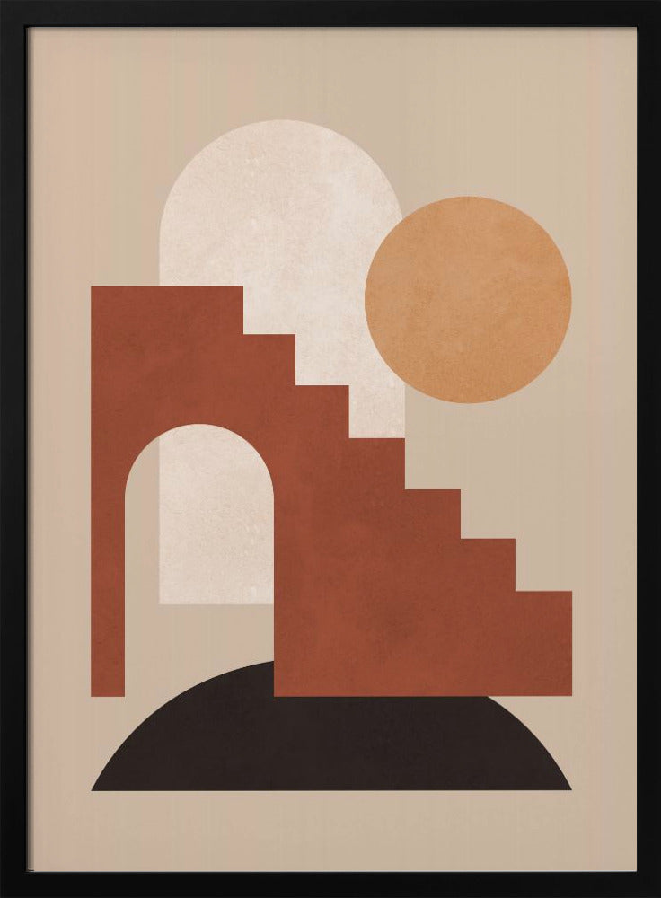 Geometric composition 4 | Poster