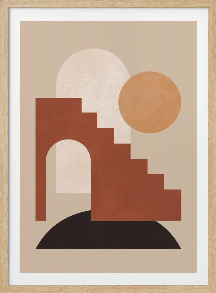 Geometric composition 4 | Poster