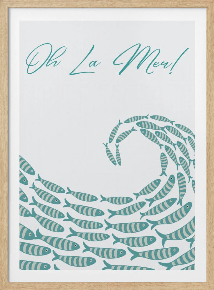 Fish Wave Symphony | Poster