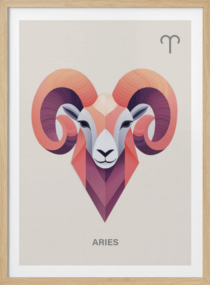 Zodiak Aries Art | Poster