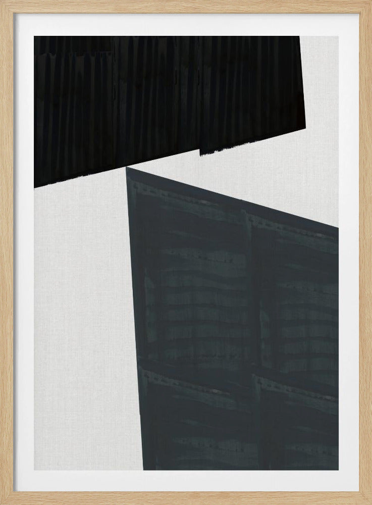 Jagged Edge Abstract 1 | Poster