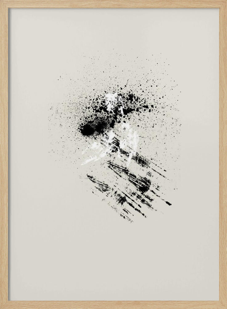 Brush splatters #6 | Poster