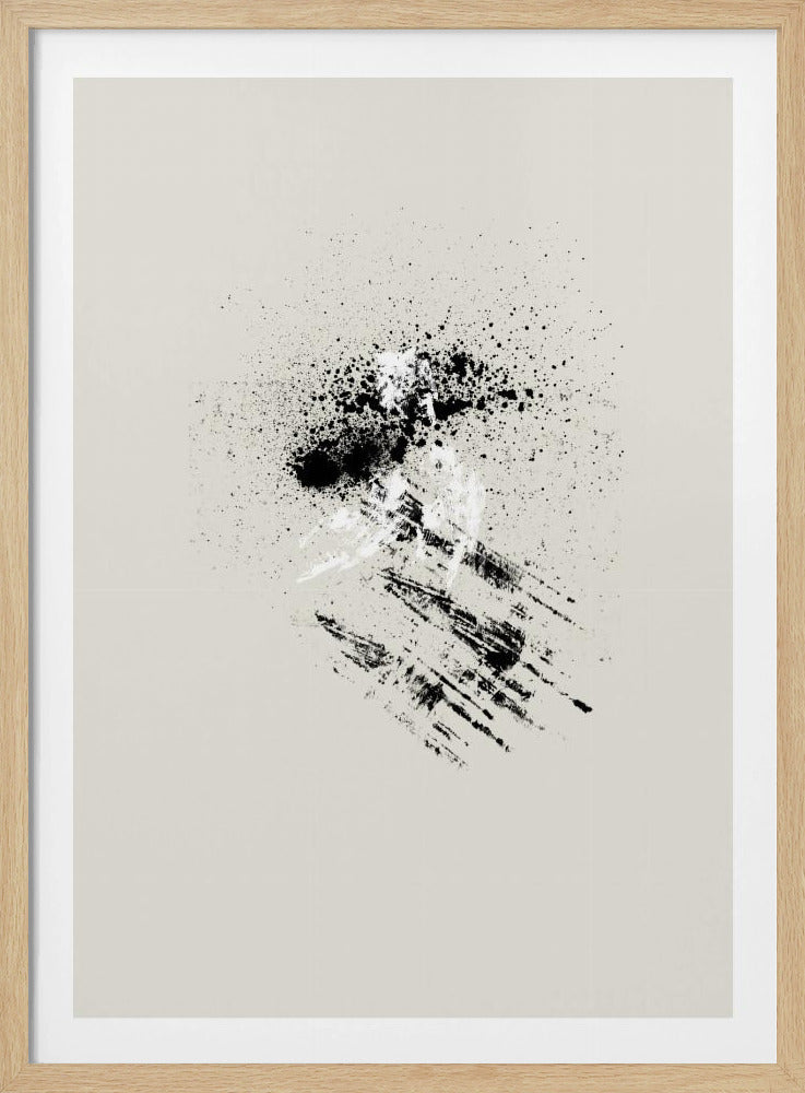 Brush splatters #6 | Poster
