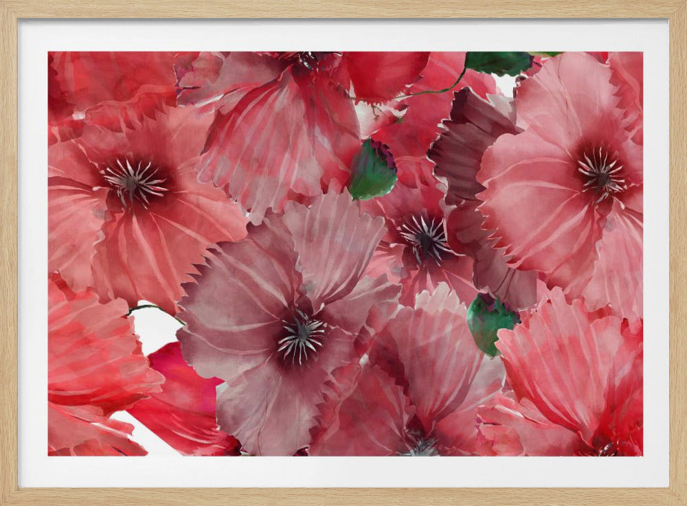 Big Red Flowers 2 | Poster