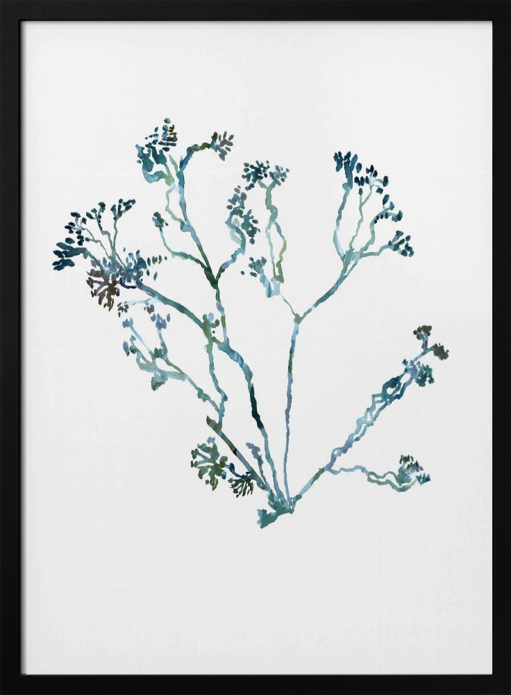 Delicate Blue Flowers 2 | Poster
