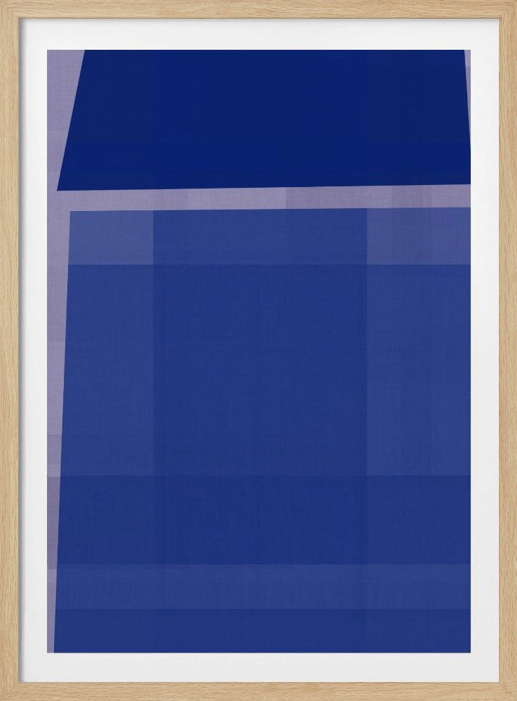 Woven Blue Jam 1 | Poster