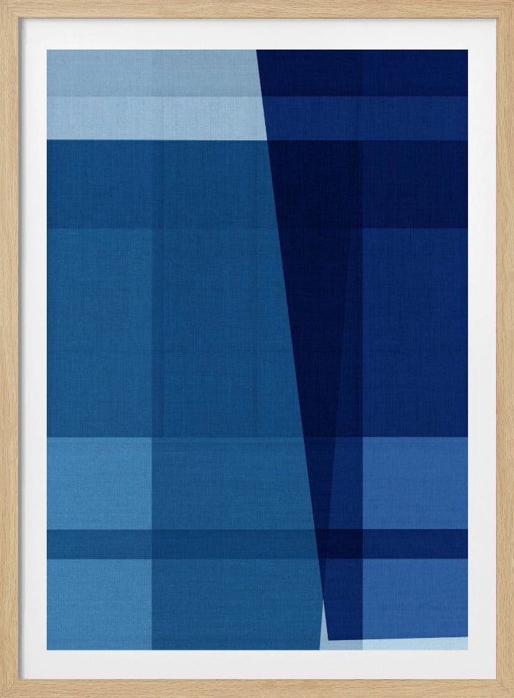 Woven Navy Jam 3 | Poster