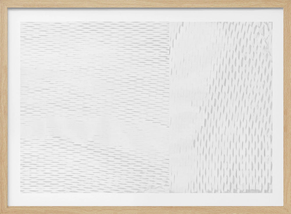 White Woven Blocks 5 | Poster