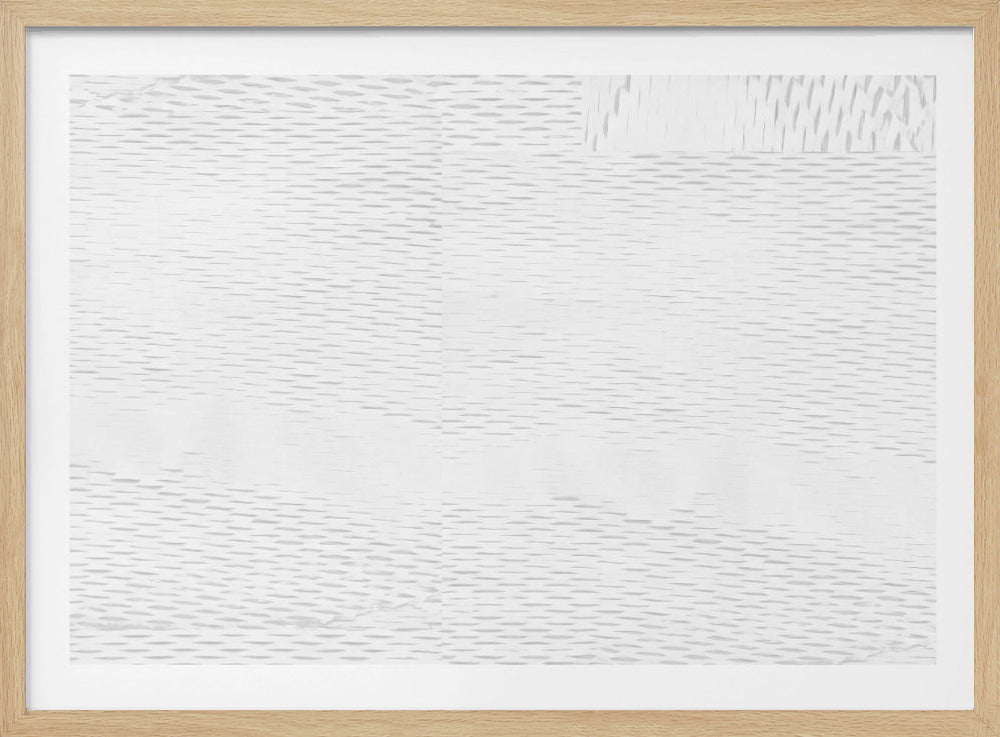 White Woven Blocks 6 | Poster