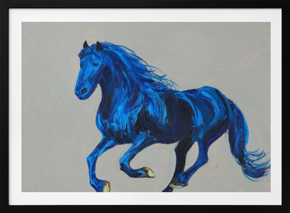 A Blue Horse | Poster