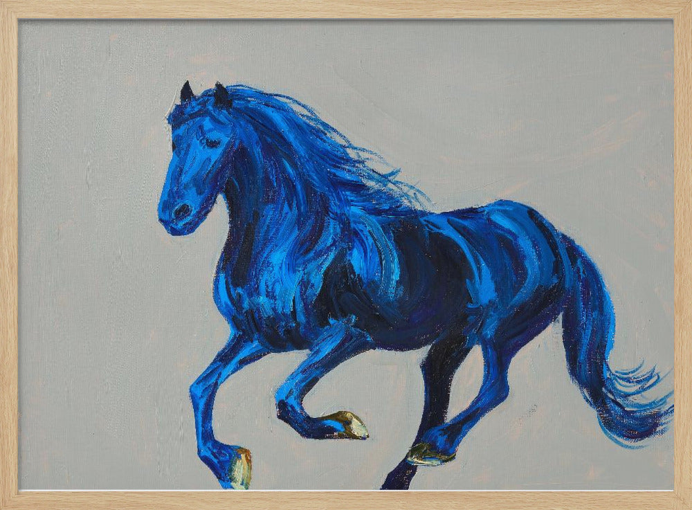 A Blue Horse | Poster