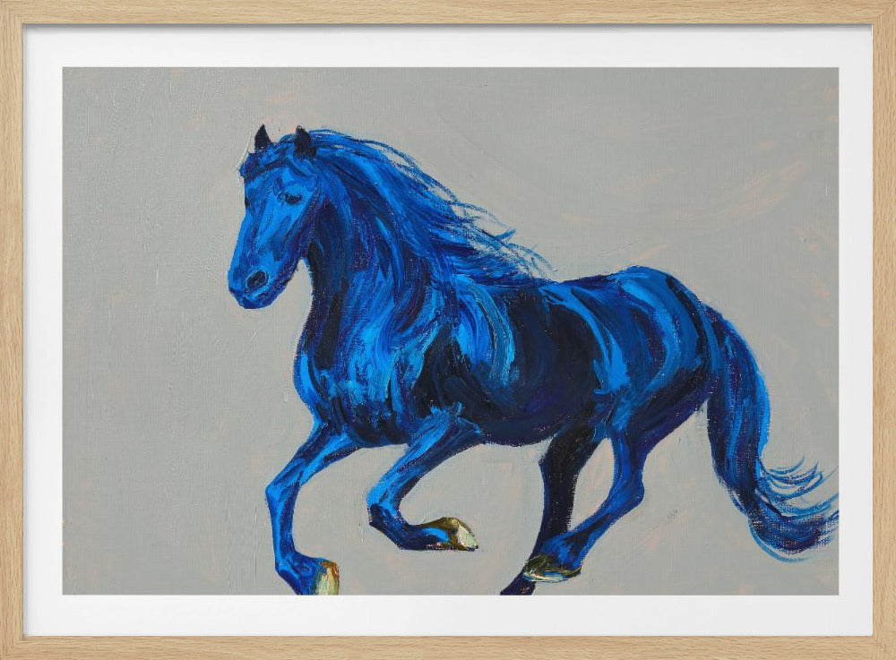 A Blue Horse | Poster
