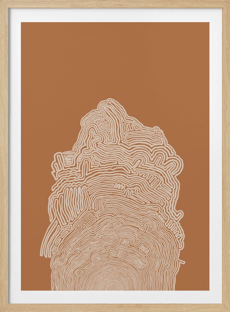 Abstract Brown | Poster