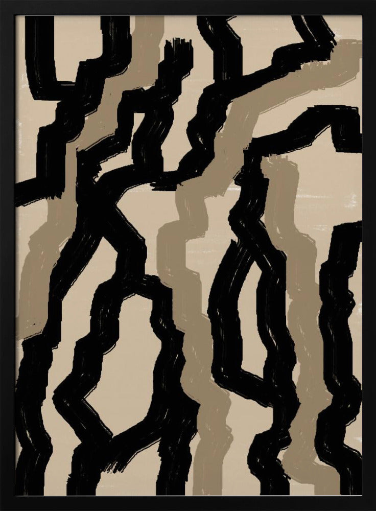 Zigzag Reflections | Poster