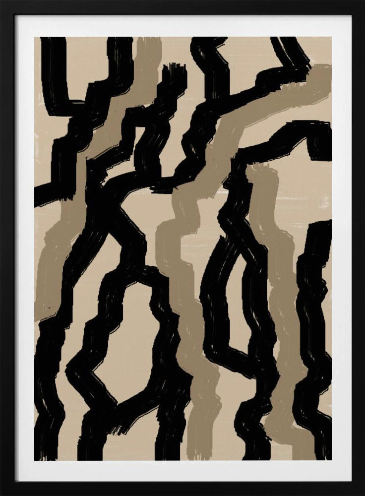 Zigzag Reflections | Poster