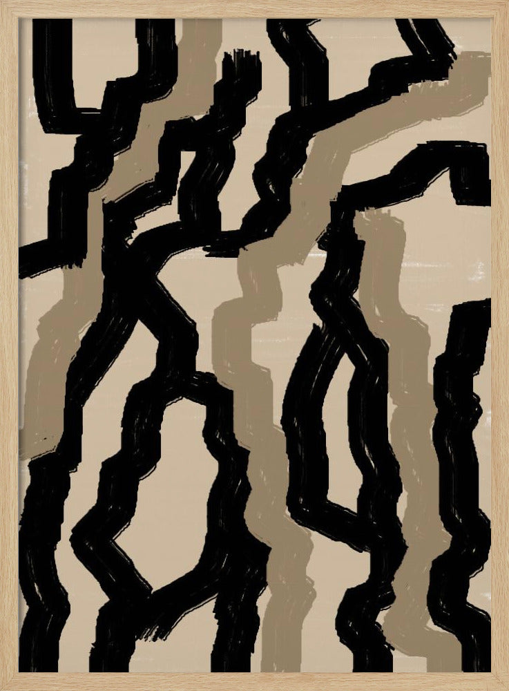 Zigzag Reflections | Poster