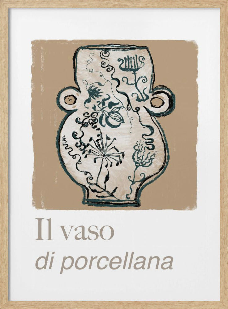 Il Vaso Di Porcellana | Poster
