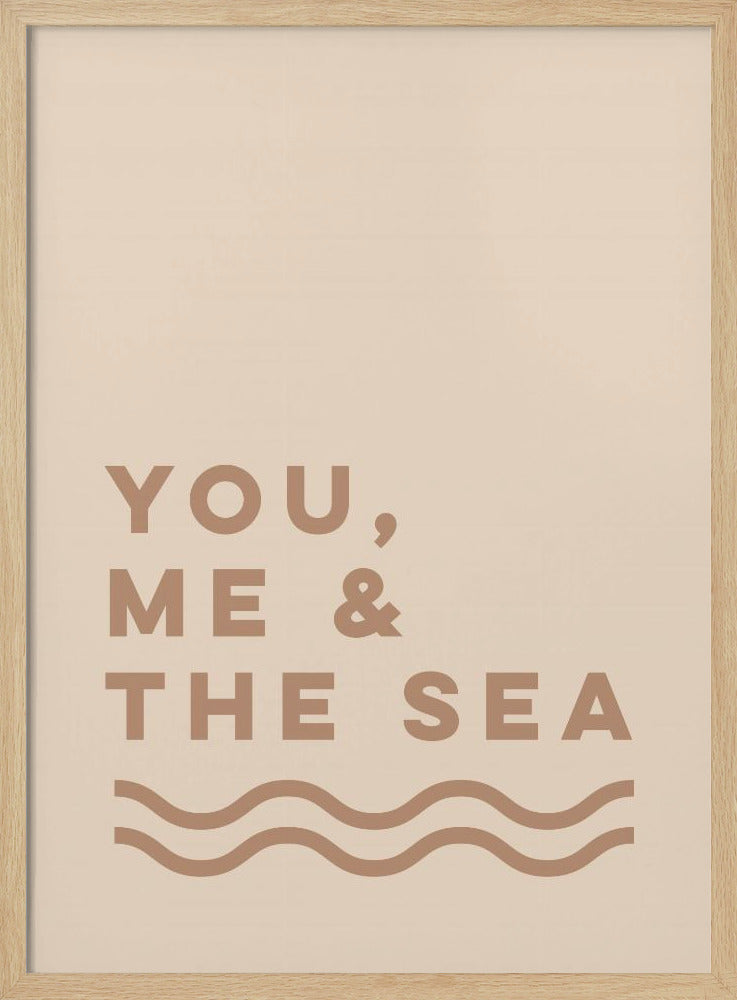 You Me And The Sea (Sand) | Poster