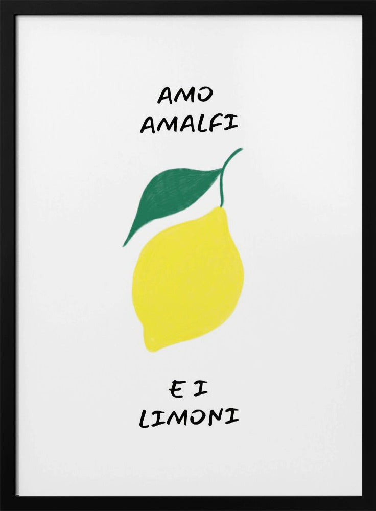 Amo Amalfi | Poster