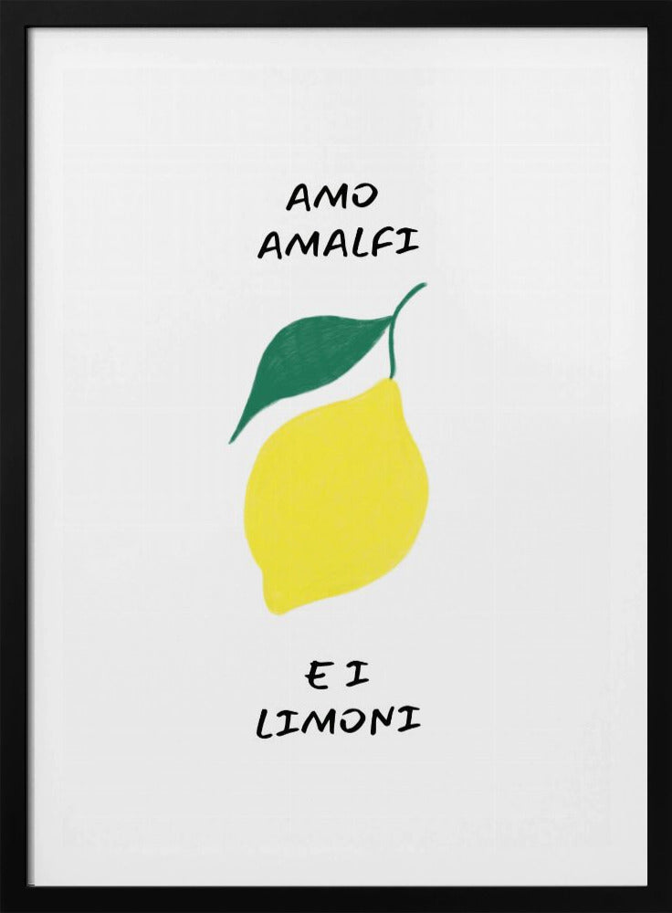 Amo Amalfi | Poster