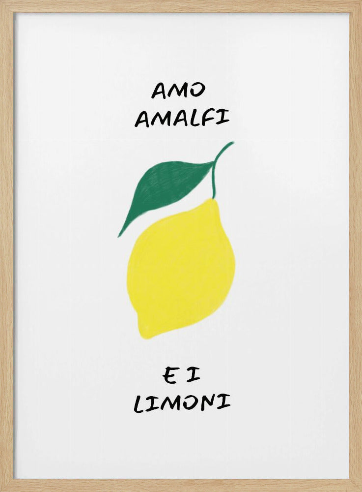 Amo Amalfi | Poster