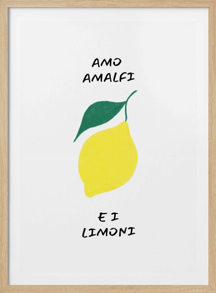 Amo Amalfi | Poster