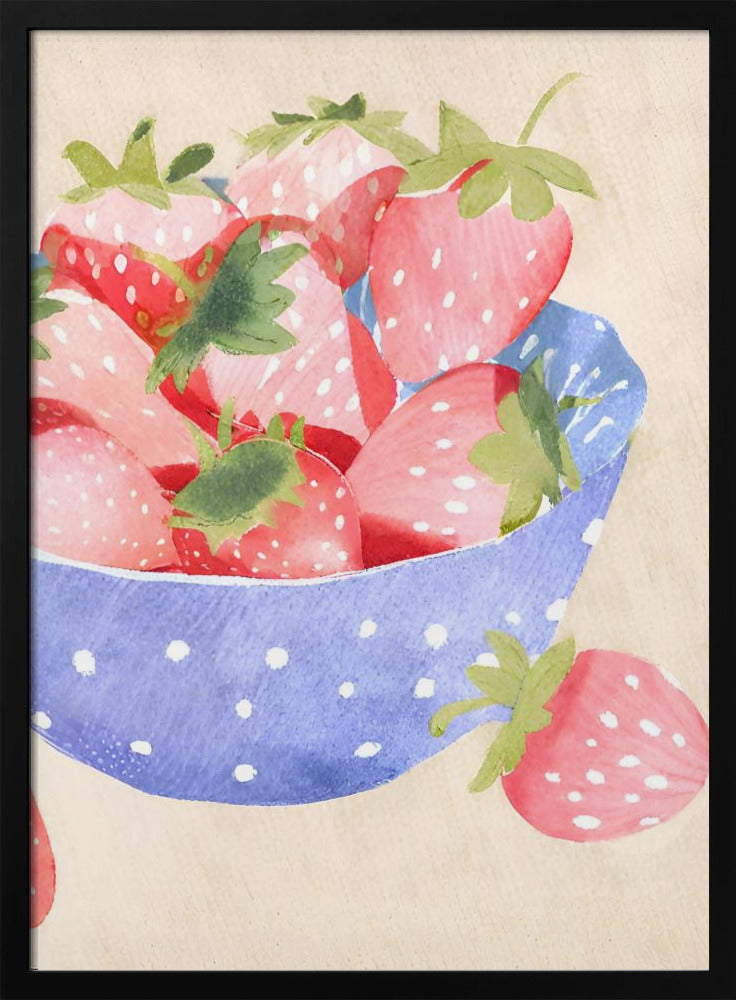 Erdbeeren in Schale | Poster