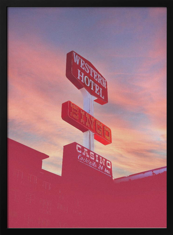 Las Vegas Western Hotel | Poster